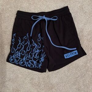 Kill Crew Black Athletic Shorts